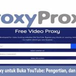Web Proxy untuk Buka YouTube